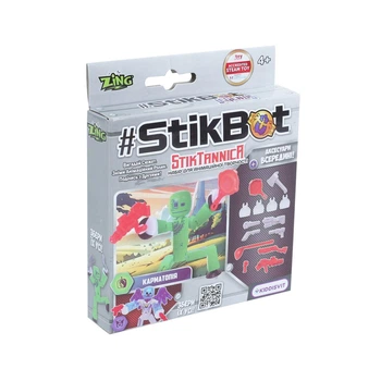Игровой набор для анимационного творчества Stikbot StikTannica - Карматопия