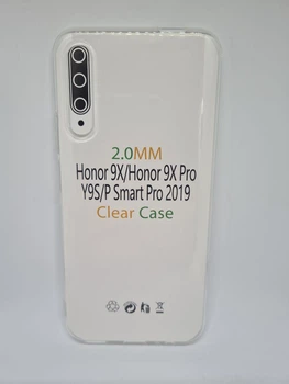 Чехол Clear Case 2мм для Huawei P Smart Pro / Honor 9x Прозрачный