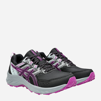 Buty do biegania damskie ASICS Gel-Venture 9 1012B313-010 39.5 (8US) 25 cm Czarny/Różowy (4550457745680)