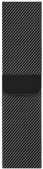 Браслет Drobak Milanese Loop для Apple Watch Series 10 / 11 46mm / Ultra 2 / Ultra 3 Black (898940)