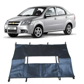 Утеплитель радиатора Chevrolet Aveo T250 зимняя защита радиатора Черный