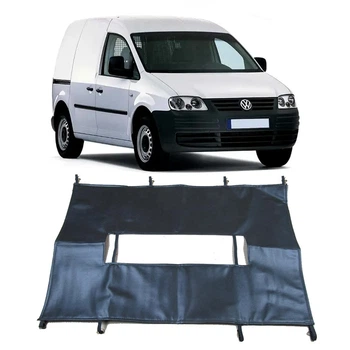 Утеплювач радіатора Volkswagen Caddy 2004 - 2020 зимовий захист радіатора Чорний