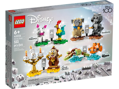 Zestaw klocków LEGO Disney: Duety Disneya 553 elementy (43226)