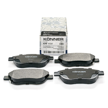 Колодки гальмівні передні на Geely EMGRAND EC7 KONNER, 1064001724
