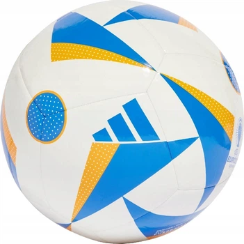 М'яч футбольний Adidas Euro24 Club Fussballliebe IN9371 розмір 4, біло-блакитний