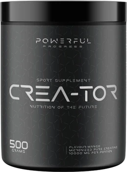 Креатин моногидрат Powerful Progress Crea-Tor Micronized порошок 500 г Манго (4826433879275)