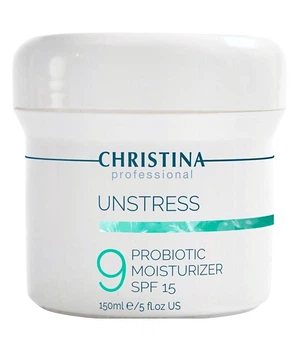 Зволожувальний крем з пробіотичною дією СПФ 15 Christina Unstress ProBiotic Day Cream SPF 15 150 мл