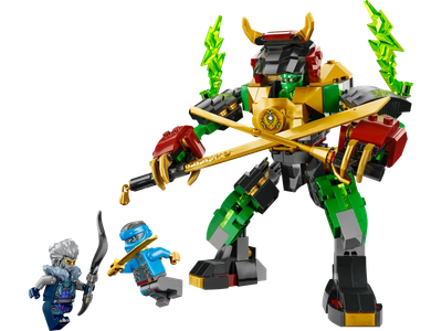 Zestaw klocków LEGO Ninjago: Mech mocy żywiołu Lloyda 253 elementy (71817)