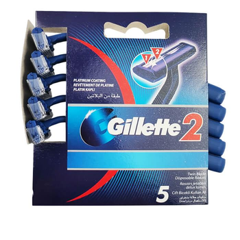 Станок Gilet 2 леза 5 шт (1631)