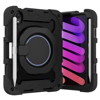 Чехол ARM Cover Apple iPad Mini 7 (8.3" экран) противоударный с подставкой кольцом Black