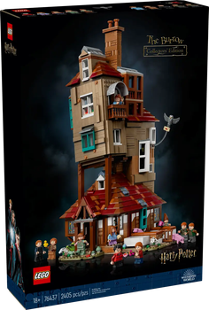 Zestaw klocków LEGO Harry Potter: Nora — edycja kolekcjonerska 2405 elementów (76437)