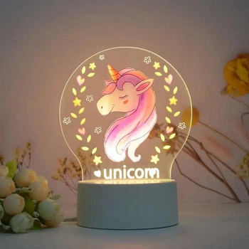 Дитячий нічник Єдиноріг (світильник Єдиноріг) на USB