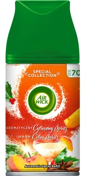 Сменный аэрозольный баллон Air Wick Freshmatic к автоматическому освежителю воздуха Согревающий цитрусовый Шприц 250 мл (5908252016099)