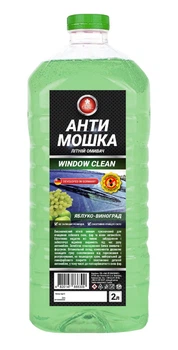 Омивач літній Антимошка GNL Window Clean "Яблуко+Виноград" 2л
