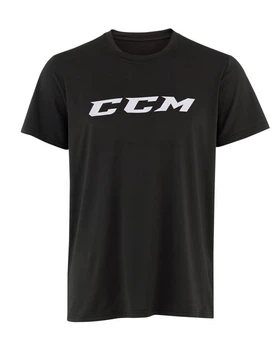 Футболка CCM Training Tee Black SR взрослая Размер XS Tee-Black-XS
