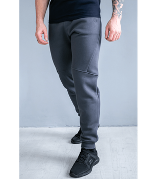Теплые спортивные штаны - HECTOR - 30659 - XXL - Grey