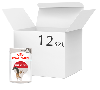 Вологий корм для дорослих кішок Royal Canin Instinctive in Gravy 12 x 85 г (9003579308738)