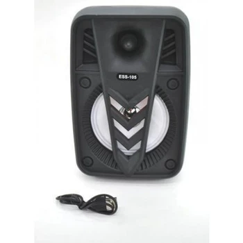 Портативная колонка-миниатюра ESS-105 в стиле чемоданчика c USB/MicroSD/TF/FM/Bluetooth/светомузыкой Для iPOD, iPhone, Android, iPAD, смартфонов