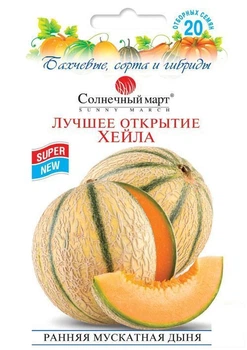 Дыня "Лучшее открытие Хейла" ТМ "Солнечный март" 20шт (49643)