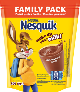 Какао-напій Nesquik швидкорозчинний 800 г (5998710960798)