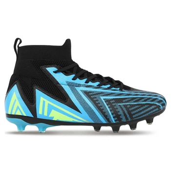 Бутсы футбольные с носком SP-Sport 303 размер 43 Blue-Black