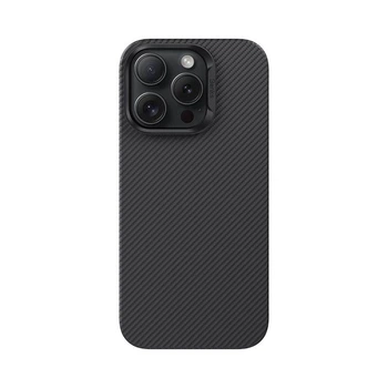 Чохол карбоновий тонкий Benks Premium Case Armor Air Carbon Kevlar 600D Slim with MagSafe для Apple iPhone 16 Pro Max Black