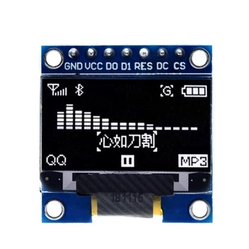 Дисплей OLED 0.96 интерфейс SPI белый
