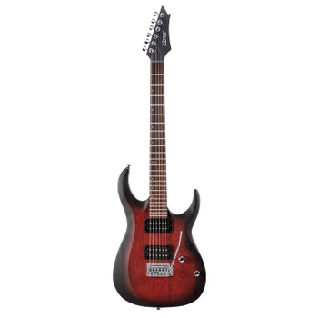 Электрогитара Cort X100 Open Pore Black Cherry Burst (X100 OPBB)