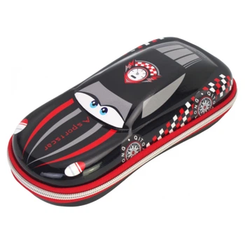 Пенал Cool For School Объемный 3D 1 отделение Черный (QT-5645-Black)