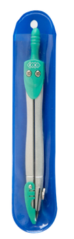 Циркуль START в м'якому PVC чохлі, зелений ZB.5390-04