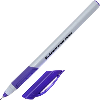 Ручка гелева Hiper White Shark 0,6 мм фіолетова HG-811