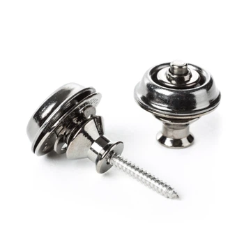 Стреплок для ремня Jim Dunlop Straplok Strap Retainers Dual Design - Black Nickel (SLS1036BN)