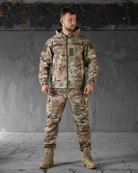 Тактичний костюм демісезонний SoftShell 3XL мультикам (89004)