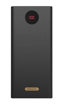 Універсальна мобільна батарея УМБ Повербанк Power Bank Romoss PEA57 22.5W 60000 mAh Чорний