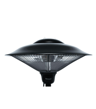 Обігрівач вуличний Ravanson OT-1500S 1500 Вт парасольковий для тераси інфрачервоний галогенний чорний