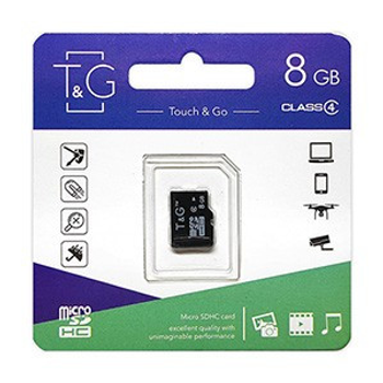 Карта пам`ятi MicroSDHC 8GB Class 4 T&G (TG-8GBSDCL4-00) R-24657