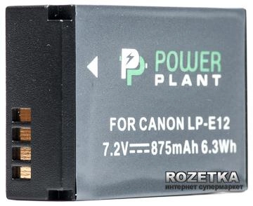 Aккумулятор PowerPlant для Canon LP-E12 (DV00DV1311)