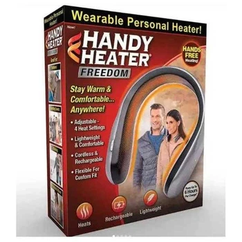 Обогреватель портативный для шеи Handy Heater Серый