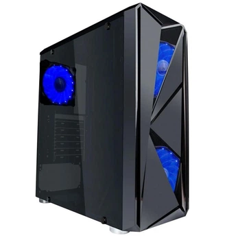Корпус 1stPlayer F4-3A1-15LED BLUE Без БЖ