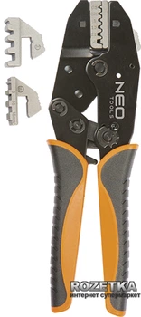 Кліщі NEO Tools для обтиску втулкових наконечників 0.5-16 мм (22-6 AWG) 220 мм (01-506)