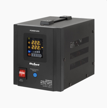 Источник бесперебойного питания (ИБП) Rebel POWER-800 12/230V (500/800W) RB-4002
