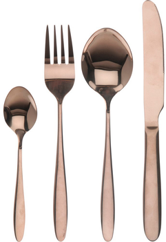 Набір столових приборів Excellent Houseware Copper з нержавіючої сталі 16 шт (8711295724732)