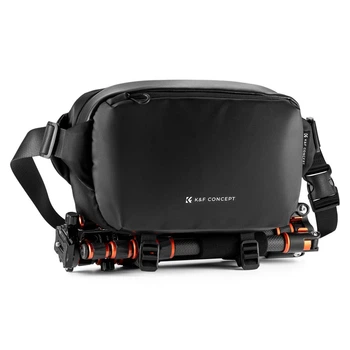 Портативная водонепроницаемая сумка на одно плечо для фотоаппарата K&F Concept Alpha Camera Sling Bag 10л Black (KF13.157V1)