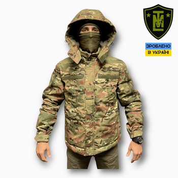 Куртка військова Lamica LMT Rip-Stop з підкладкою Fleece 2в1 MM14 L Multicam