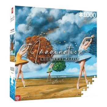 Пазлы Imagination Rafal Olbinski: Shape of Color Green "Форма зеленого цвета" 68х48 см 1000 шт