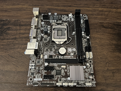 Материнская плата GIGABYTE GA-H81M-D2W (s1150, Intel H81) Б/У