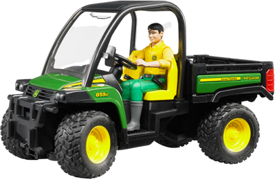 Набір іграшковий Bruder Автомобіль John Deere Gator XUV 855D з фігуркою (2490)
