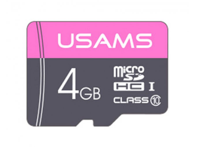 Карта памяти USAMS TF High Speed Card 4GB US-ZB100