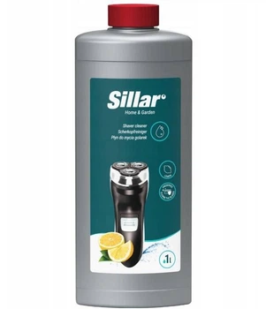 Жидкость для очистки электробритв лимонная Sillar Shaver Clean 1 л для бритв Braun CCR