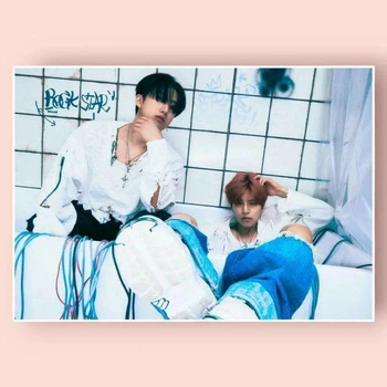 Плакат Stray Kids Стрей Кідс Чанбін та Синмін А3 30х42 см. 184159